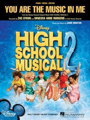 You Are the Music in Me High School Musical 2 Song for Piano Guitar Sheet Music