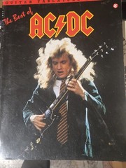 The Best Of AC/DC Sheet Music 1988 AMSCO Publications