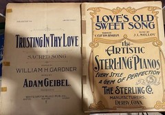 Sheet Music 1920-1960s 60 Pieces of Early 1920&rsquo;s to 1960&rsquo;s Sheet Music Vintage