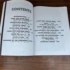 Jimi Hendrix Electric Ladyland Tab & Sheet Music For Guitar Bass & Drums 1989