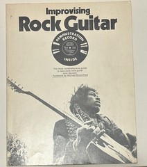Improvising Rock Guitar By Green Note Music Pub. Demo Record Inside Softbound