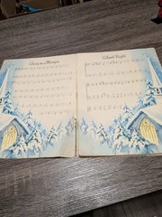 Vtg Book Classic Christmas Carols Songs Whitman 1952 Schulte Sheet Music Read