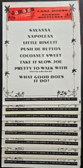 JAMAICA (8 Songs Sheet Music, 1957)