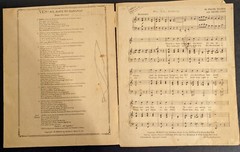1918 (2) 1933 Vintage Lot of 3 Sheet Lyrics Words Music