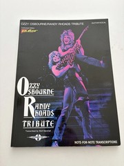 Ozzy Osbourne Randy Rhoads Tribute Sheet Music Guitar Tablature Book 002507904