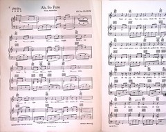 Martha Ah, So Pure, Featured by King&rsquo;s Jesters, 1938 Vintage Sheet Music