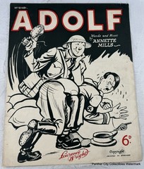 Original 1939 Sheet Music Adolf Annette Mills World War II Sheet Music England