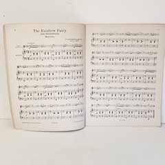 1901 Krogmann 12 Zephyrs From Melodyland Violin & Piano Sheet Music Songbook
