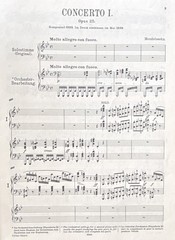 Mendelssohn Piano Concerto Op. 25 G Minor 2 Piano Edition Peters MPN 2896a