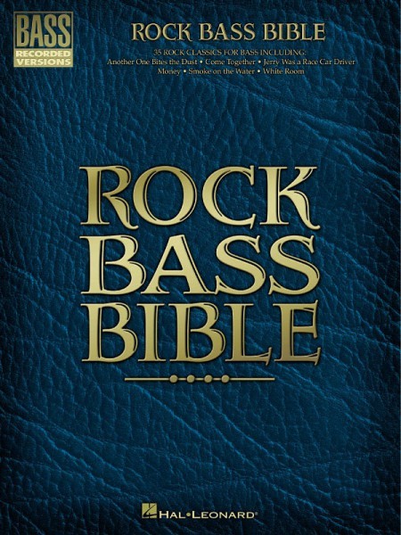 Rock Bass Bible Sheet Music Bass Recorded Versions NEW 000690446