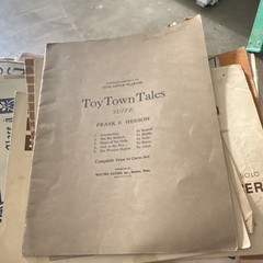 Walter Jacobs Toy Town Tales Suite Sheet Music Piano Solo Children MPN 1113