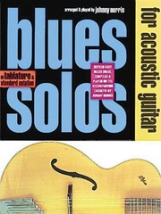 Blues Solos for Acoustic Guitar Sheet Music Book and CD NEW 014004708