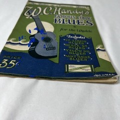 Vintage 1920 Wc Handys Famous Comic Blues For Ukulele