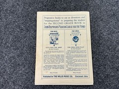 On a Summer Sea Ella Ketterer John Thompson Piano Sheet Music Willis Music 1937