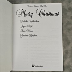 1999 Merry Christmas De Haske Clarinet Trumpet Flugel Horn Book & CD Play-Along!