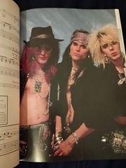 Faster Pussycat Self-titled Guitar Tab Vocal Book 1988 WITH POSTER