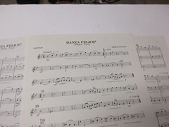 Ralph Guenther Danza Felice Flute Trio with Full Score Sheet Music Belwin Mills