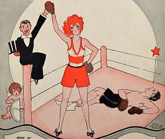 Hold Everything! You&rsquo;re The Cream In My Coffee 1928 Female Boxer SHEET MUSIC