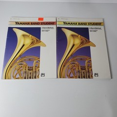 Yamaha Band Student For Horn In F Book 1 & 2 Set Band Method Sheet Music Lessons
