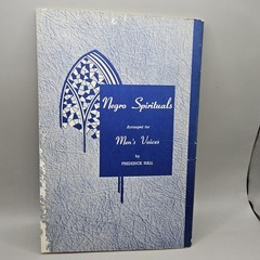 Negro Spirituals Men&rsquo;s Voices Frederick Hall 1939 Sheet Music Songbook