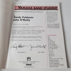 Yamaha Band Student For Horn In F Book 1 & 2 Set Band Method Sheet Music Lessons