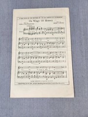 Chappells Vocal Library of Part Songs Three Female Voices Sheet Music 3153 GOOD