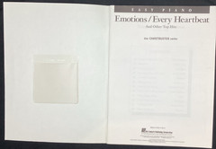 Vtg Songbook, Emotions Every / Heartbeat and other hits 1991 ships free