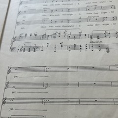 1914 Song sheet LAND OF HOPE AND GLORY Arranged for mixed voices Edward Elgar