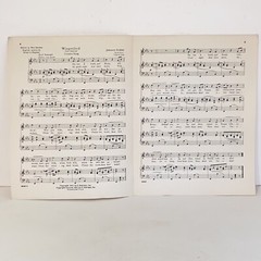 Vintage 1937 Wiegenlied German & English Piano Sheet Music Johannes Brahms