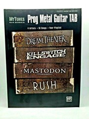 My tunes Prog Metal Guitar Tab Book Authentic Guitar Tab Edition