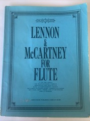 57 By John Lennon & Paul McCartney Sheet Music Book Beatles 1976 Flute