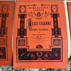 G. Ricordi & C. Opera Piano Music Italy Boosey & Co, NY 9pcs, Faust, Verdi +