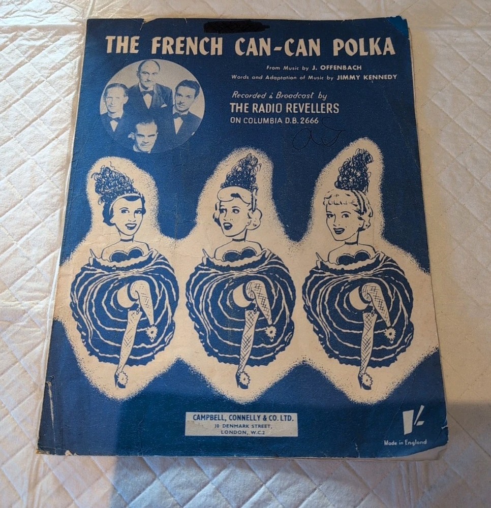 The French Can-Can Poker Offenbach/ Kennedy Recorded By The Radio Revellers B91*