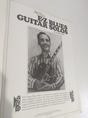 Tommy Flint E-Z Blues Guitar Solo Extremely Rare 1977 Edition 24 Pieces + Tabs