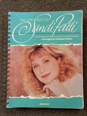 The Very Best Of Sandi Patti Song Book 50 favorites spiral-bound 1992