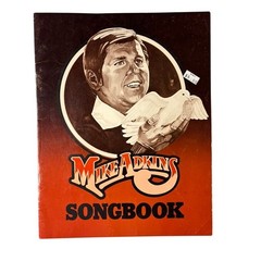 Vintage Mike Adkins Songbook Sheet Music Piano Vocal Guitar Gospel 1981 Rare