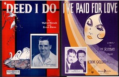 40 complete Vintage SHEET MUSIC set #248
