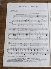 Which Way America? Words & Music By David B. Allen Arranged By Harry Simeone…