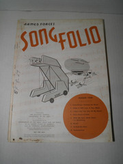 Vintage Armed Forces Song Folio Sheet Music 1959 Lot of 25 GUC
