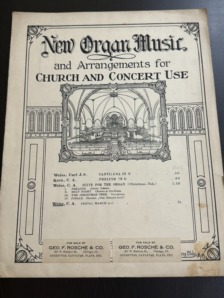 NEW ORGAN MUSIC AND ARRANGEMENTS FOR CHURCH/CONCERT USE « FESTAL MARCH IN C »