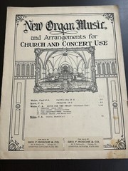 NEW ORGAN MUSIC AND ARRANGEMENTS FOR CHURCH/CONCERT USE « FESTAL MARCH IN C »