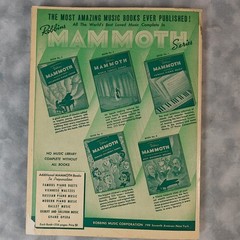 1940 Robbins Mammoth Series 6 Viennese Waltzes Piano Sheet Music Hugo Frey Book