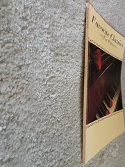 Favorite Classics for Piano : Cherry Lane Music Company, Inc. 1992