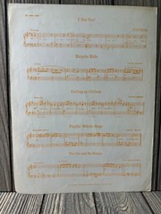 Holiday In Spain Piano Solo By William L. Gillock Vintage Sheet Music
