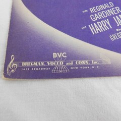 Vintage Sheet Music Do You Love Me Harry Ruby 20th Century Fox 1946 O&rsquo;Hara James