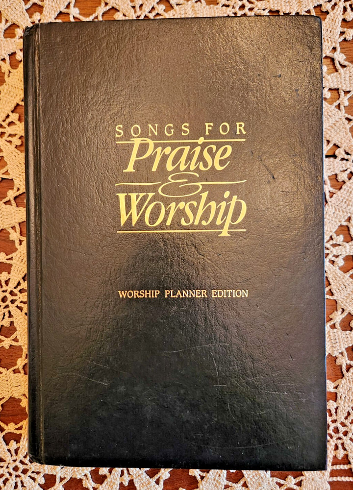 Songs For Praise And Worship Hymnal Leader Planner Edition 1992 Black HC
