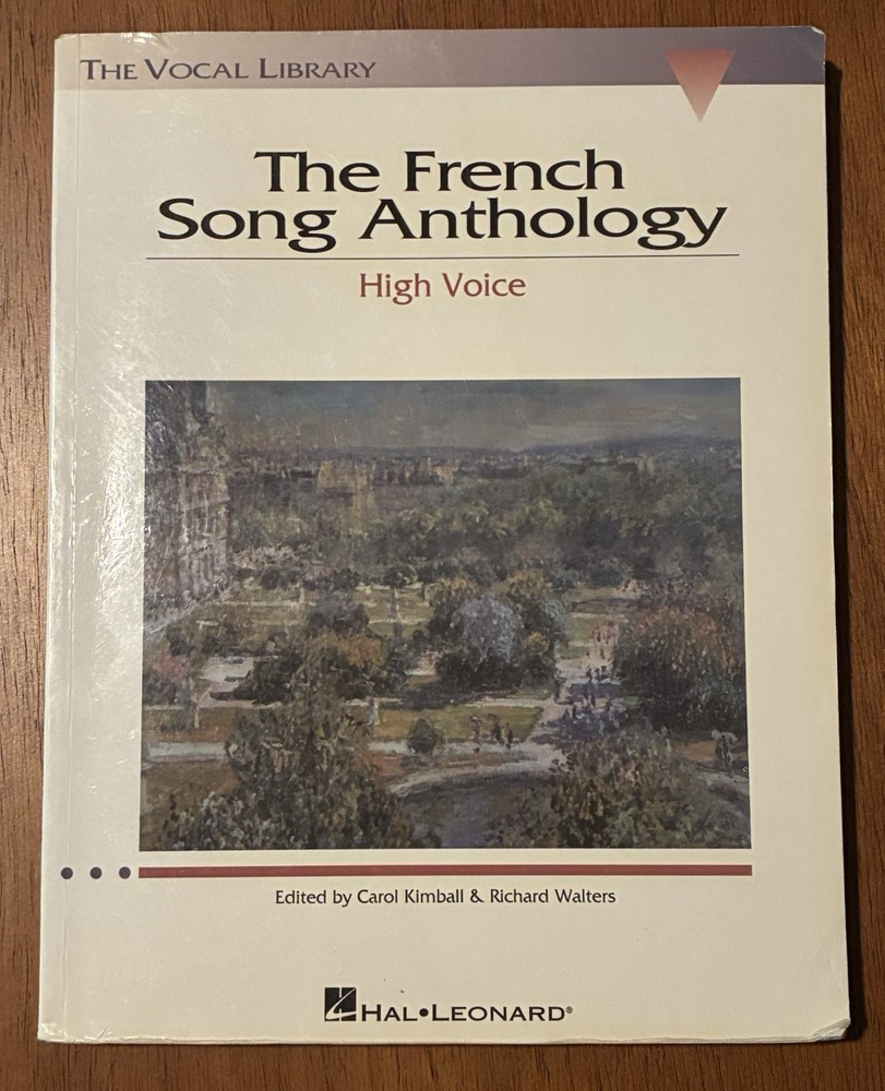 The French Song Anthology – High Voice – VERY GOOD CONDITION!