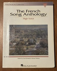 The French Song Anthology – High Voice – VERY GOOD CONDITION!