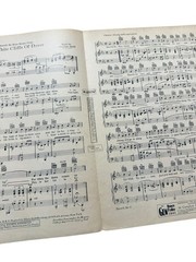 WWII 1941 Sheet Music White Cliffs of Dover Walter Kent Nat Burton Abe Lyman