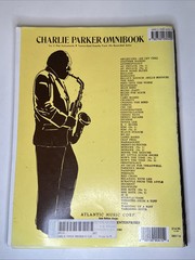 Charlie Parker Omnibook For E-flat Instruments Book